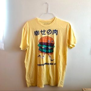 Yellow Burger Shirt